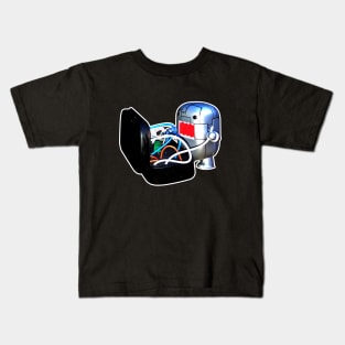 Modular Synth Robot Kids T-Shirt